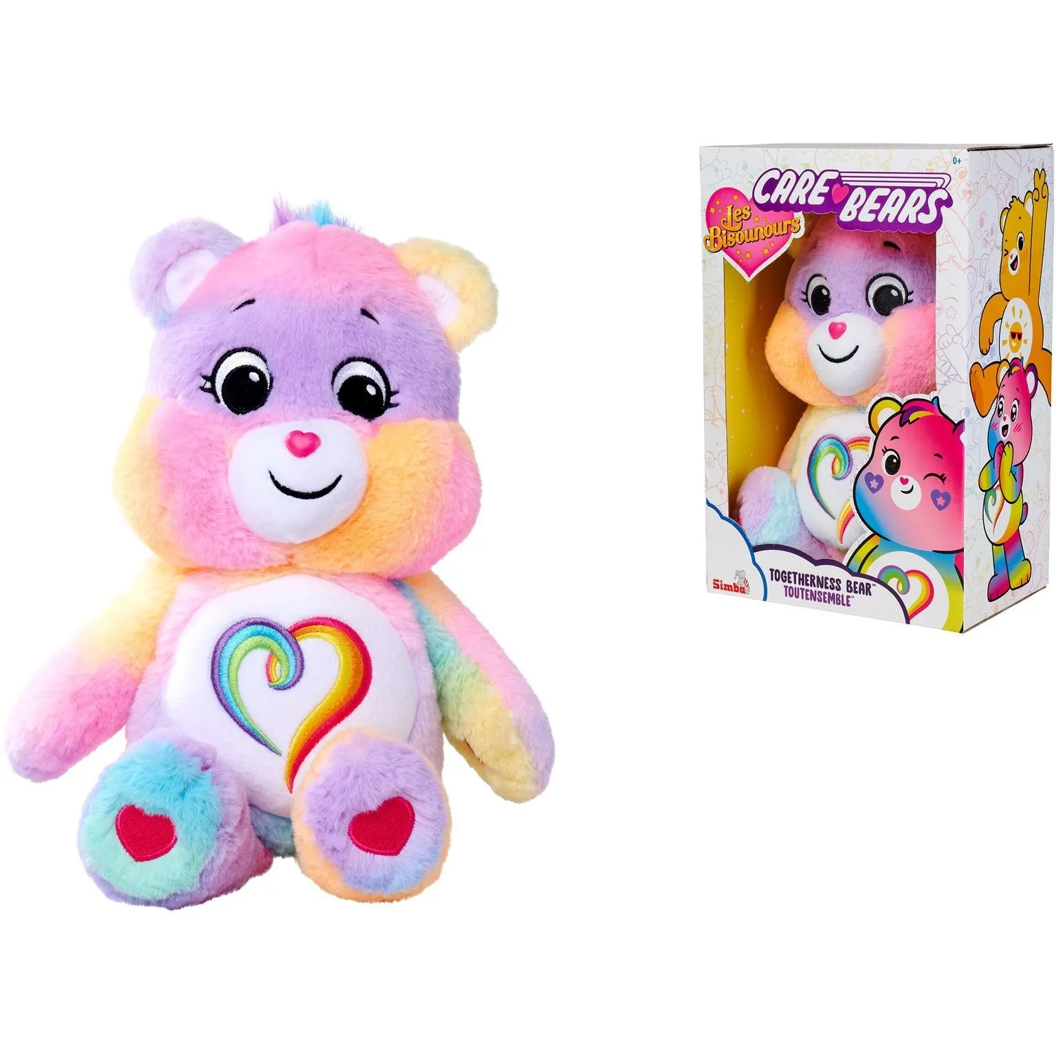М'яка іграшка ведмідь "Care Bears. Веселковий", 35 см, 0 міс+