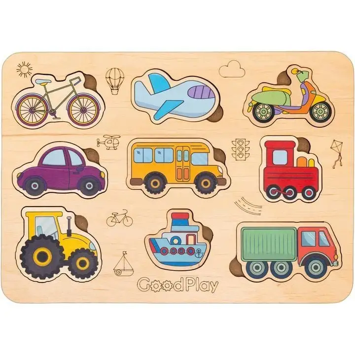 Пазл-сортер Транспорт PS-4-011