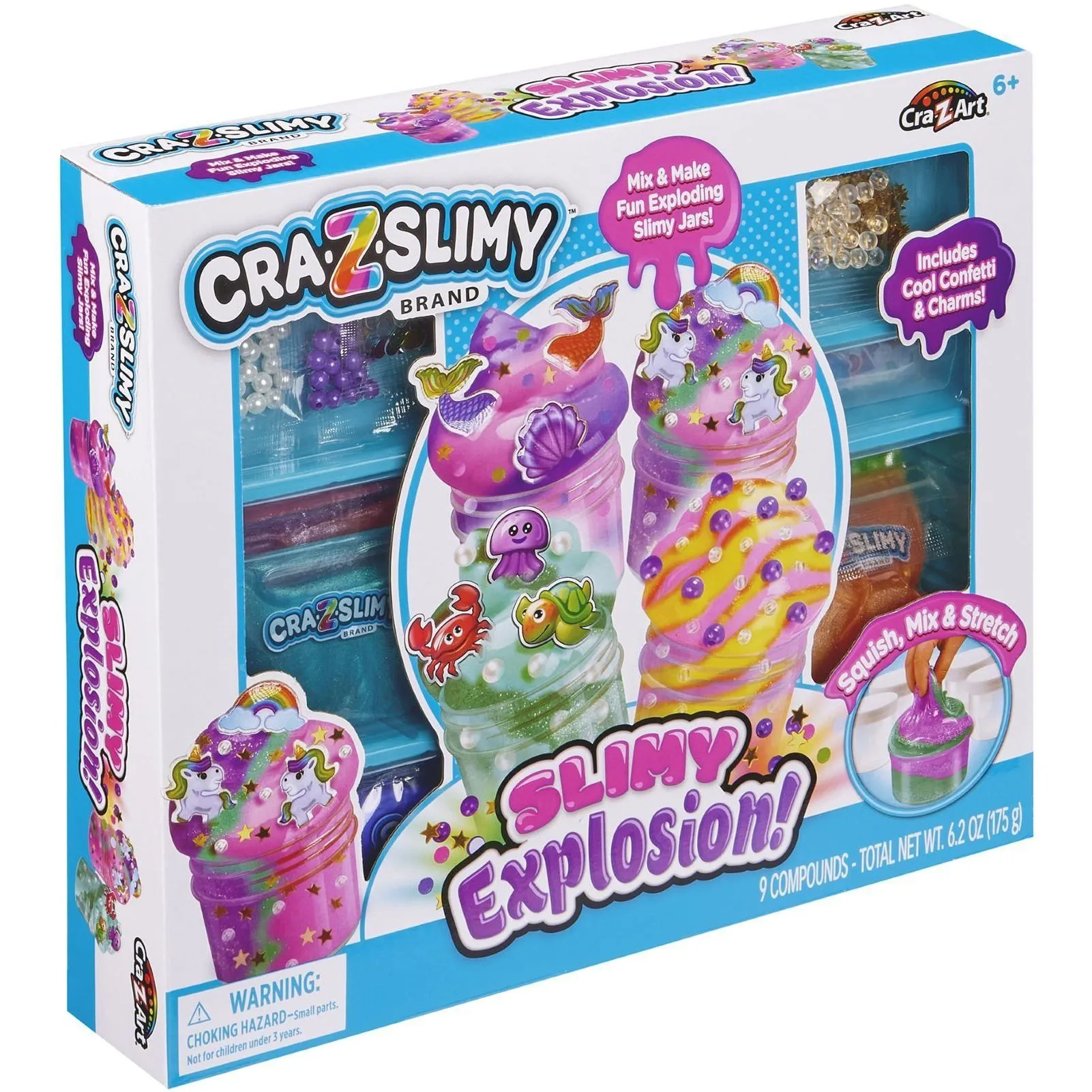 Слайм Cra-Z-Art Slimy Explosion, набір 24од