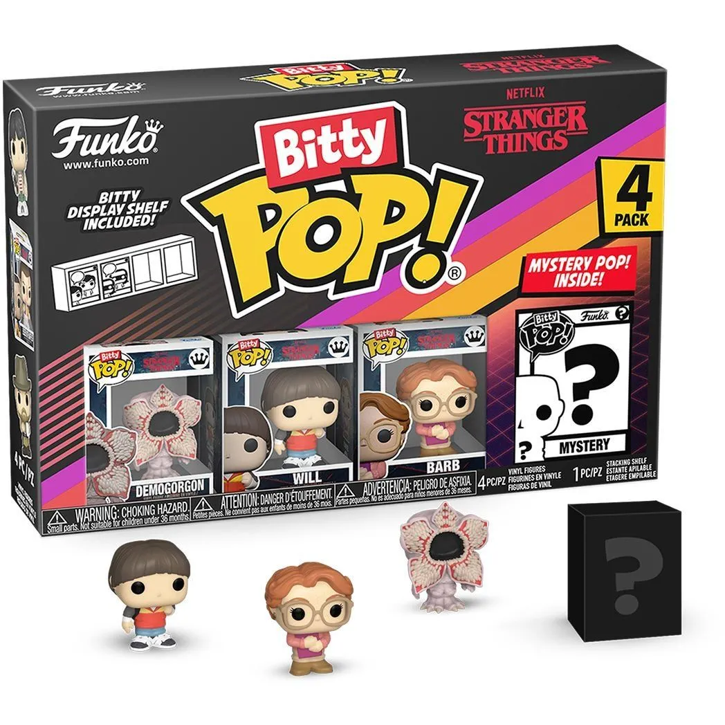 Набір ігрових фігурок BITTY POP! серії "Дивні дива" - ДЕМОГОРГОН (4 фігурки в ас.)
