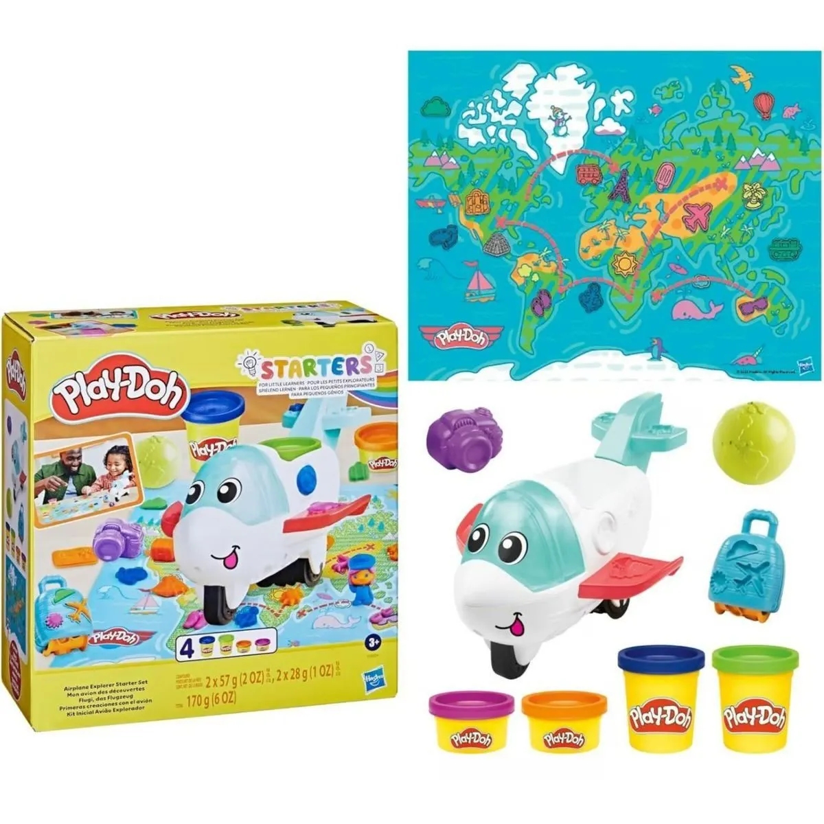 Набір для творчості з пластиліном &quot;Літак-дослідник&quot;