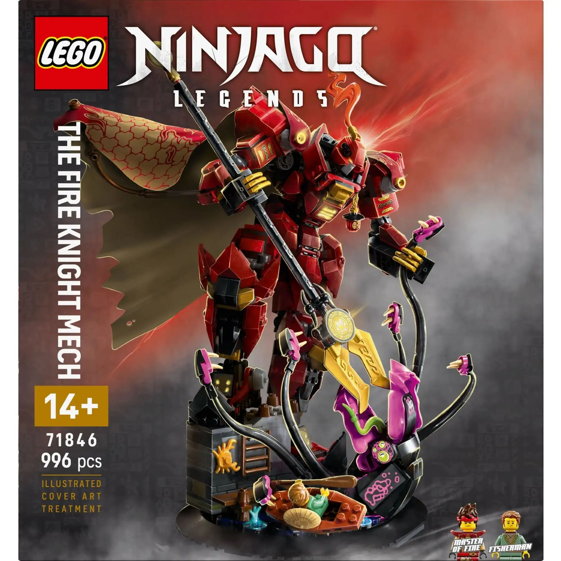 Конструктор Робот Вогняного Лицаря LEGO NINJAGO