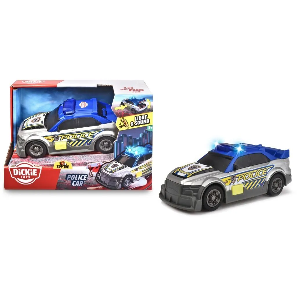 Автомобіль &quot;Поліція&quot; з відкривним багажником, звук. та світл. ефектами, 15 см, 3+