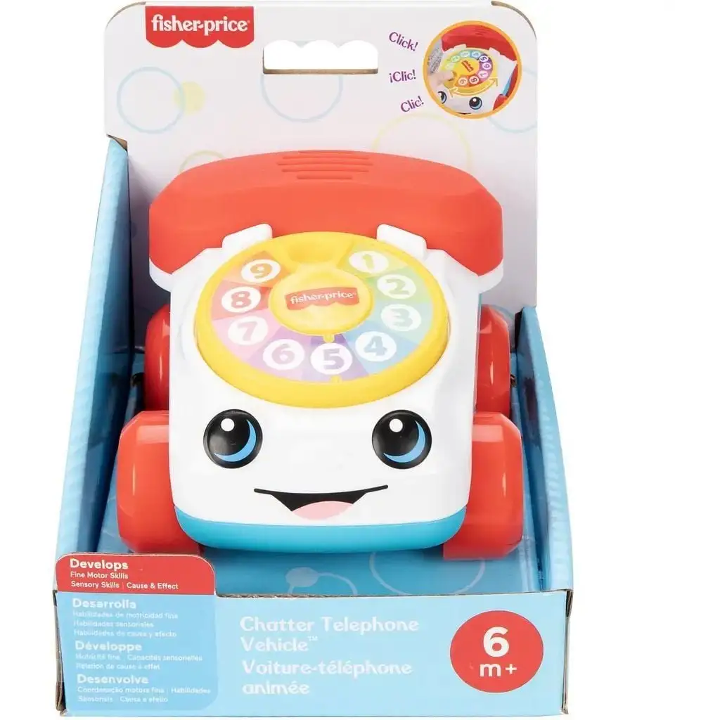 Машинка-каталка "Веселий телефончик" Fisher-Price