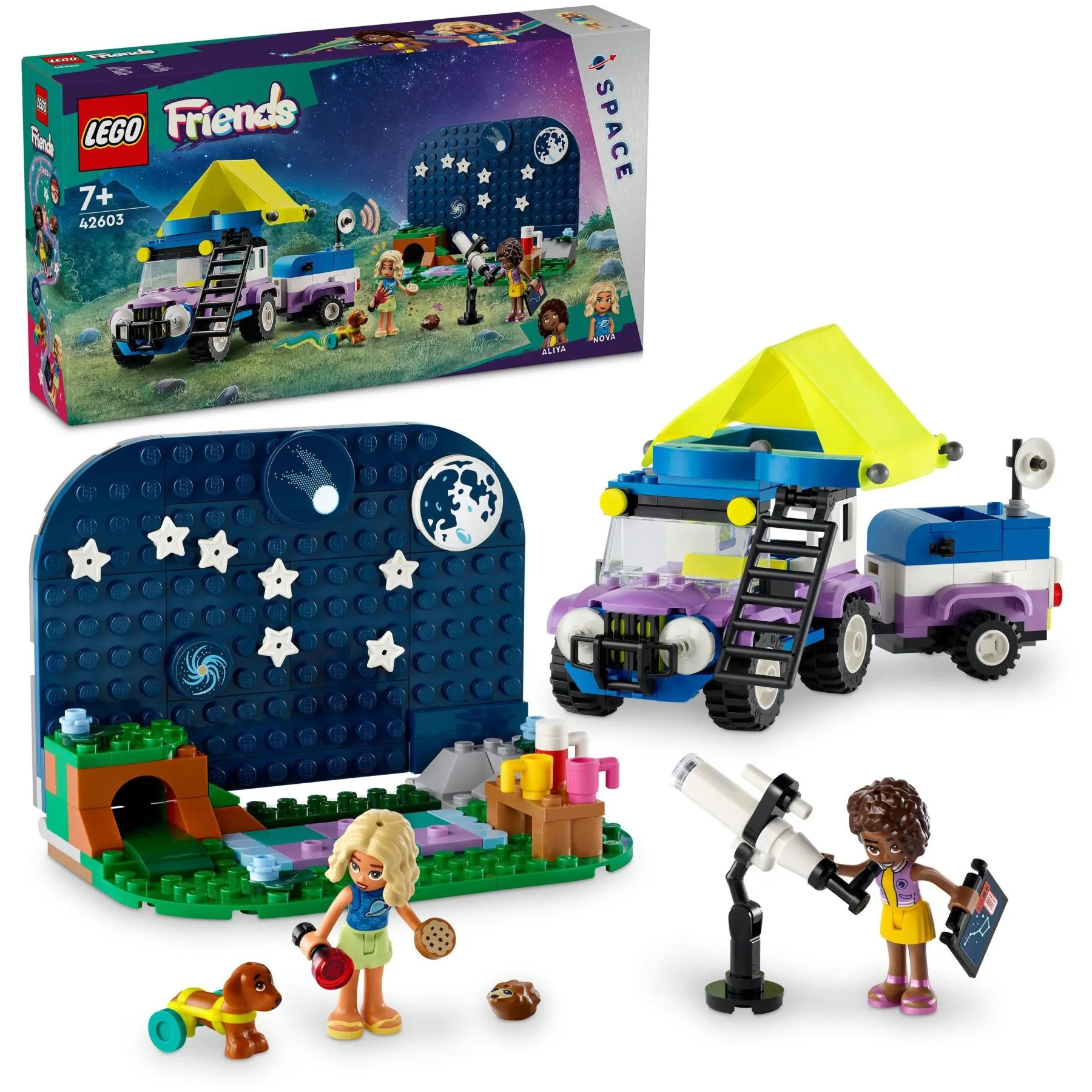 Конструктор Кемпінговий автомобіль для спостереження за зірками LEGO Friends