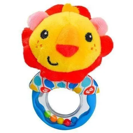 Іграшка брязкальце арт. GH73131 Левеня Fisher Price на планшетці 19,5*13,3 см