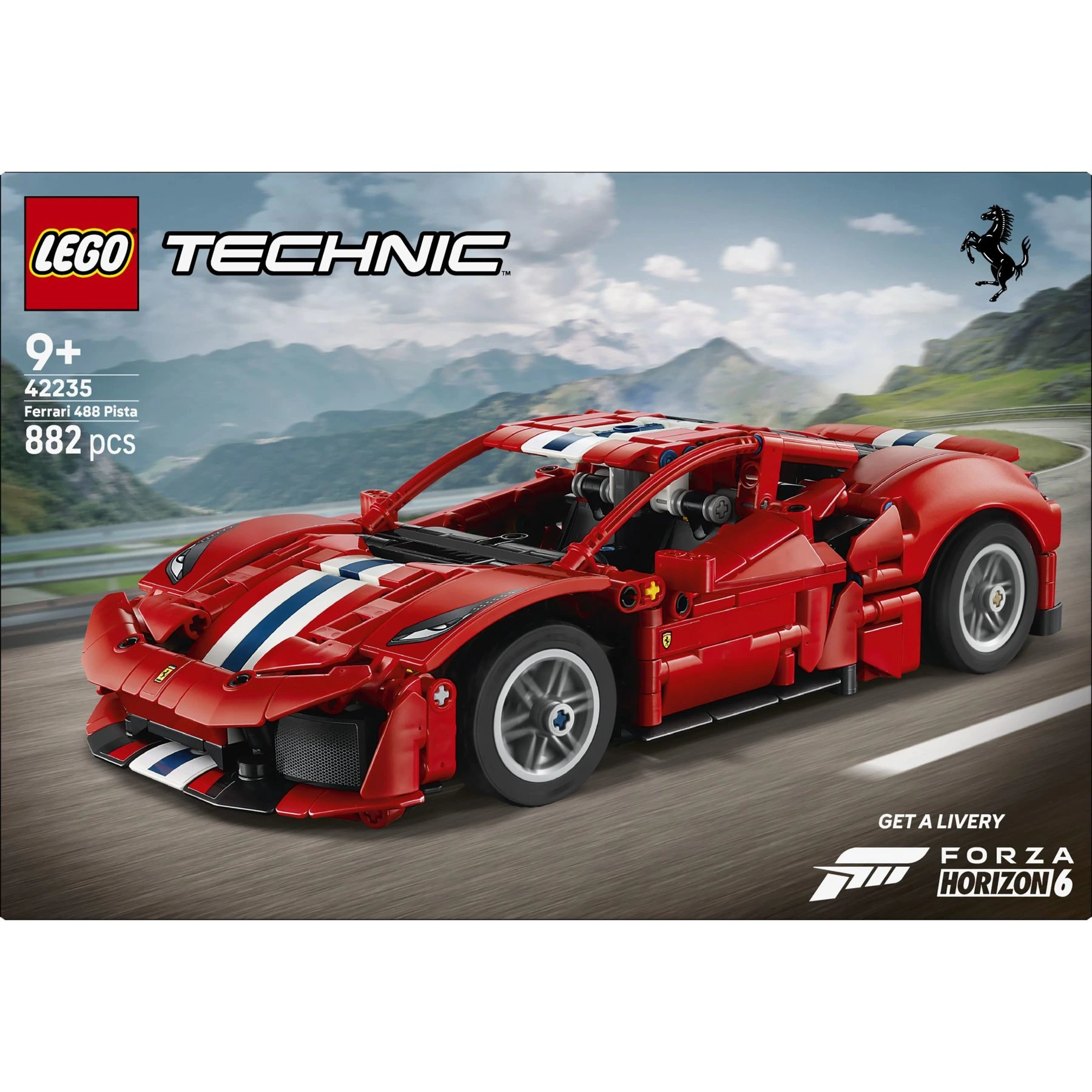 Конструктор Автомобіль Ferrari 488 PISTA