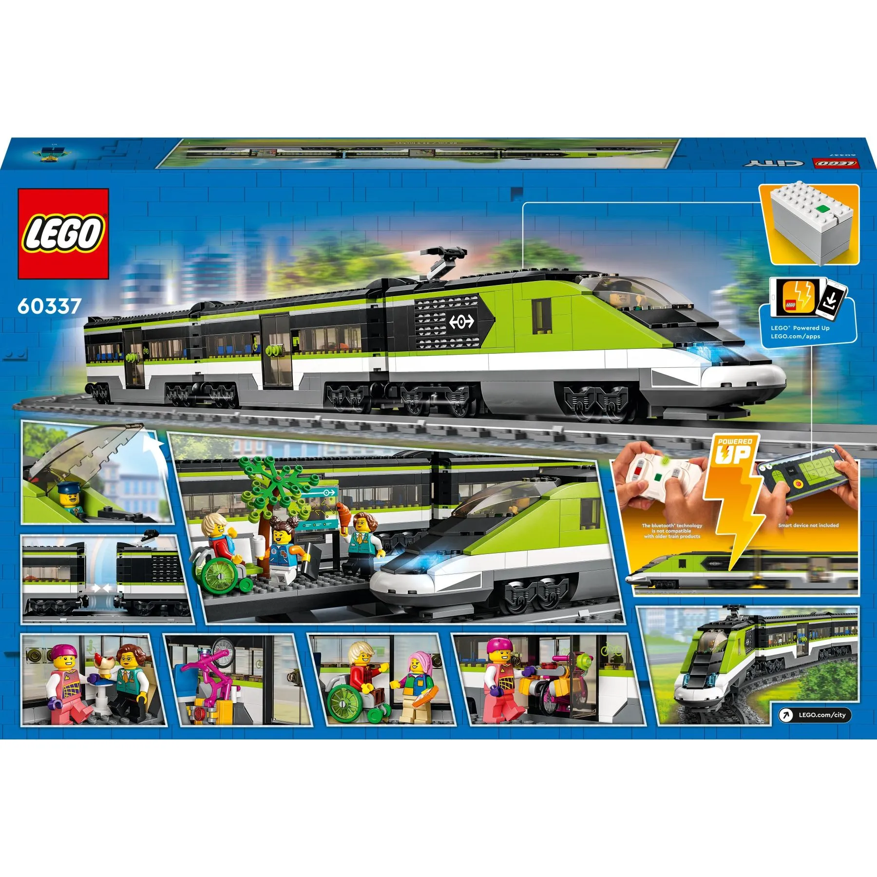Конструктор Пасажирський потяг-експрес LEGO City