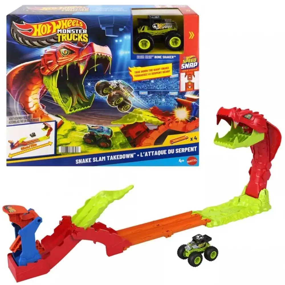 Набір "Атака змії" серії "Monster Trucks" Hot Wheels