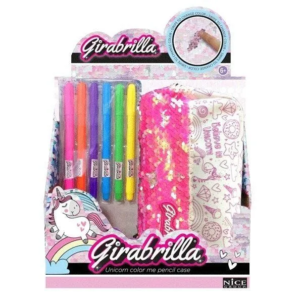 GIRABRILLA Набір з пеналом для розфарбовування NICE Group