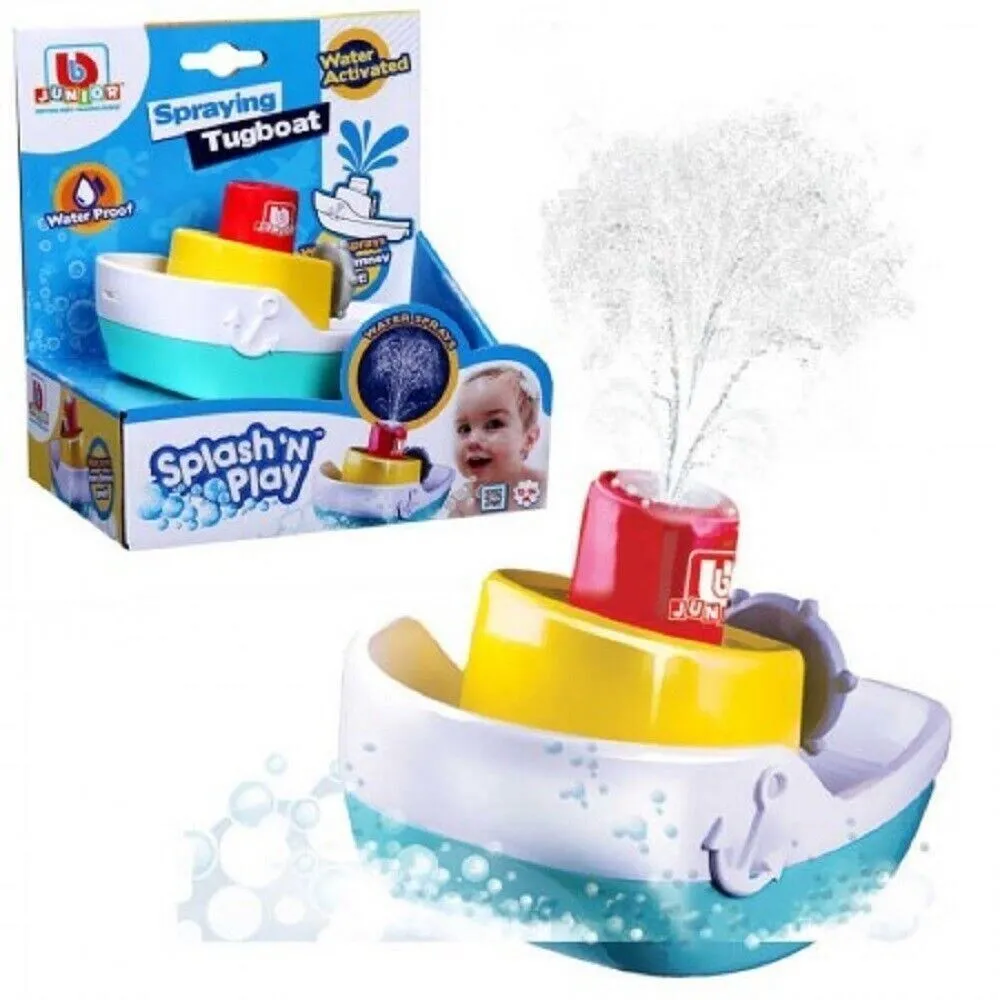 Игрушка для воды Splash 'N Play - катер Spraying Tugboat, бат. 2хААА в компл.