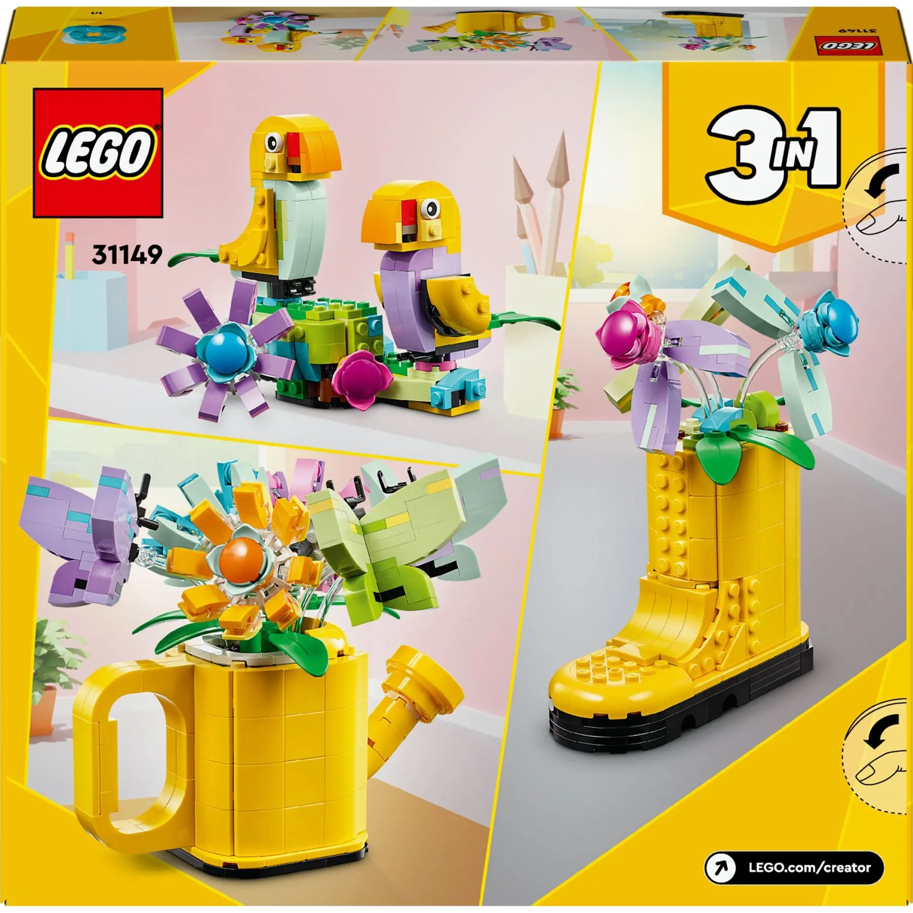 Конструктор Квіти в лійці LEGO Creator