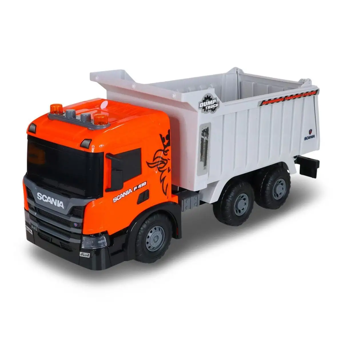 Автомодель серії "Super Big Truck"  САМОСКИД SCANIA (світло, звук)