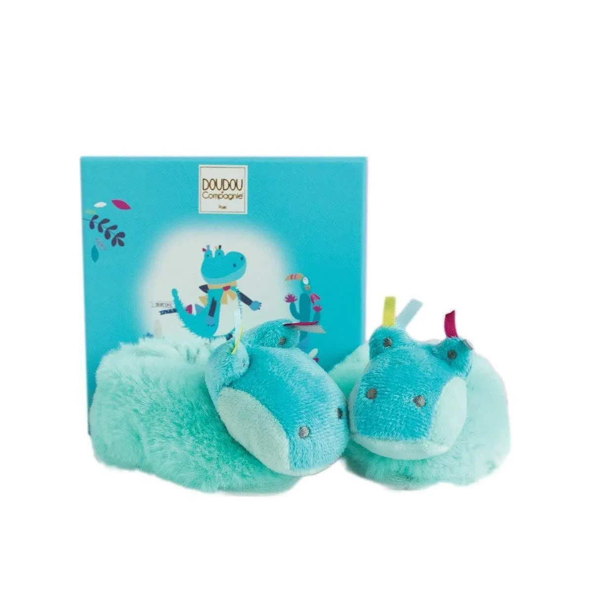 Пінетки Крокодил колекція Tropicool у подарунковій коробці, DouDou
