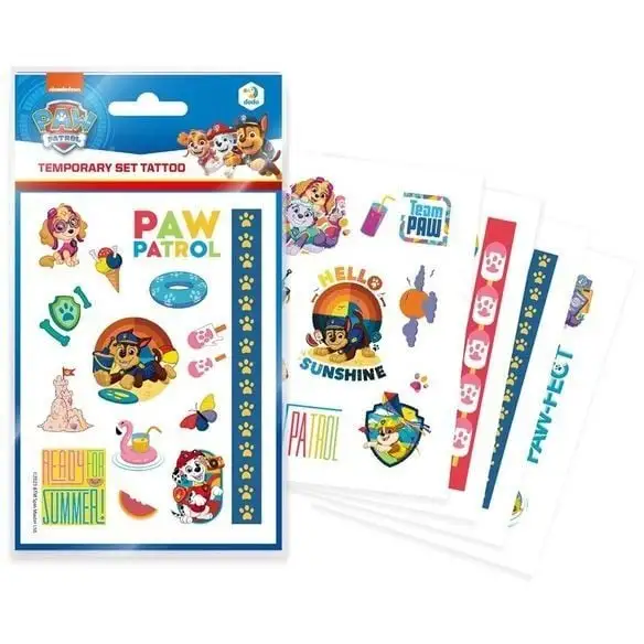 Набір дитячих тимчасових татуювань Paw Patrol