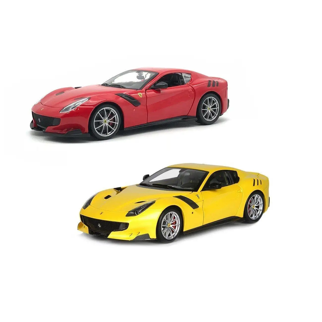 Автомодель - Ferrari F12TDF (асорті жовтий, червоний, 1:24)