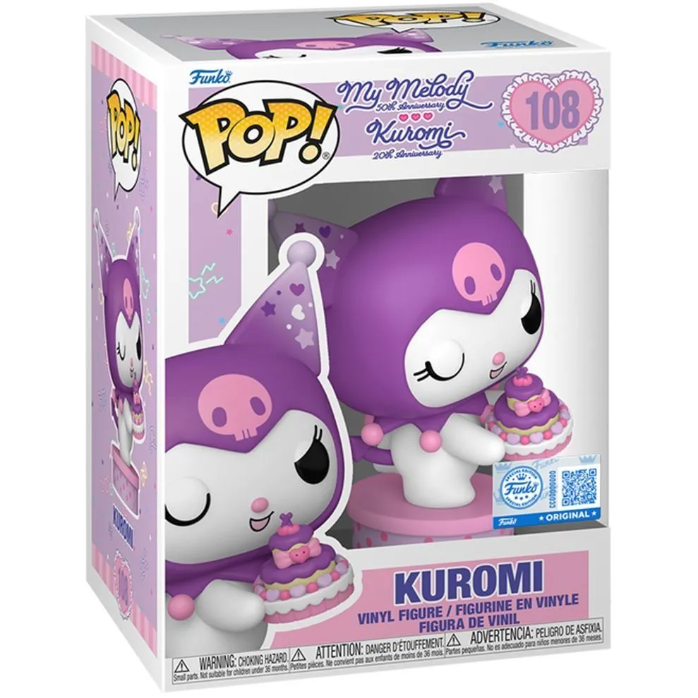 Ігрова фігурка FUNKO POP! серії "Sanrio: My Melody &amp; Kuromi" - КУРОМІ З ТОРТИКОМ