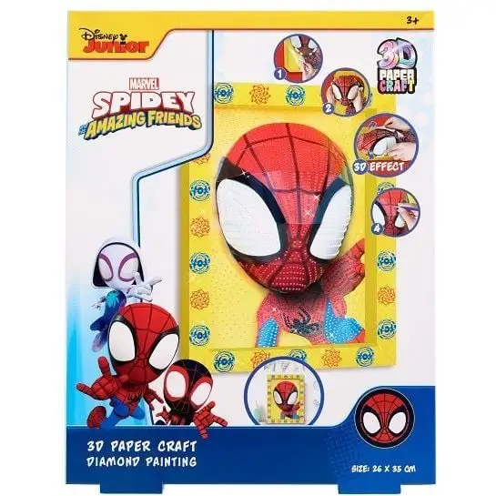 Набір Мозаїка алмазна 3D в рамці Disney Spidey