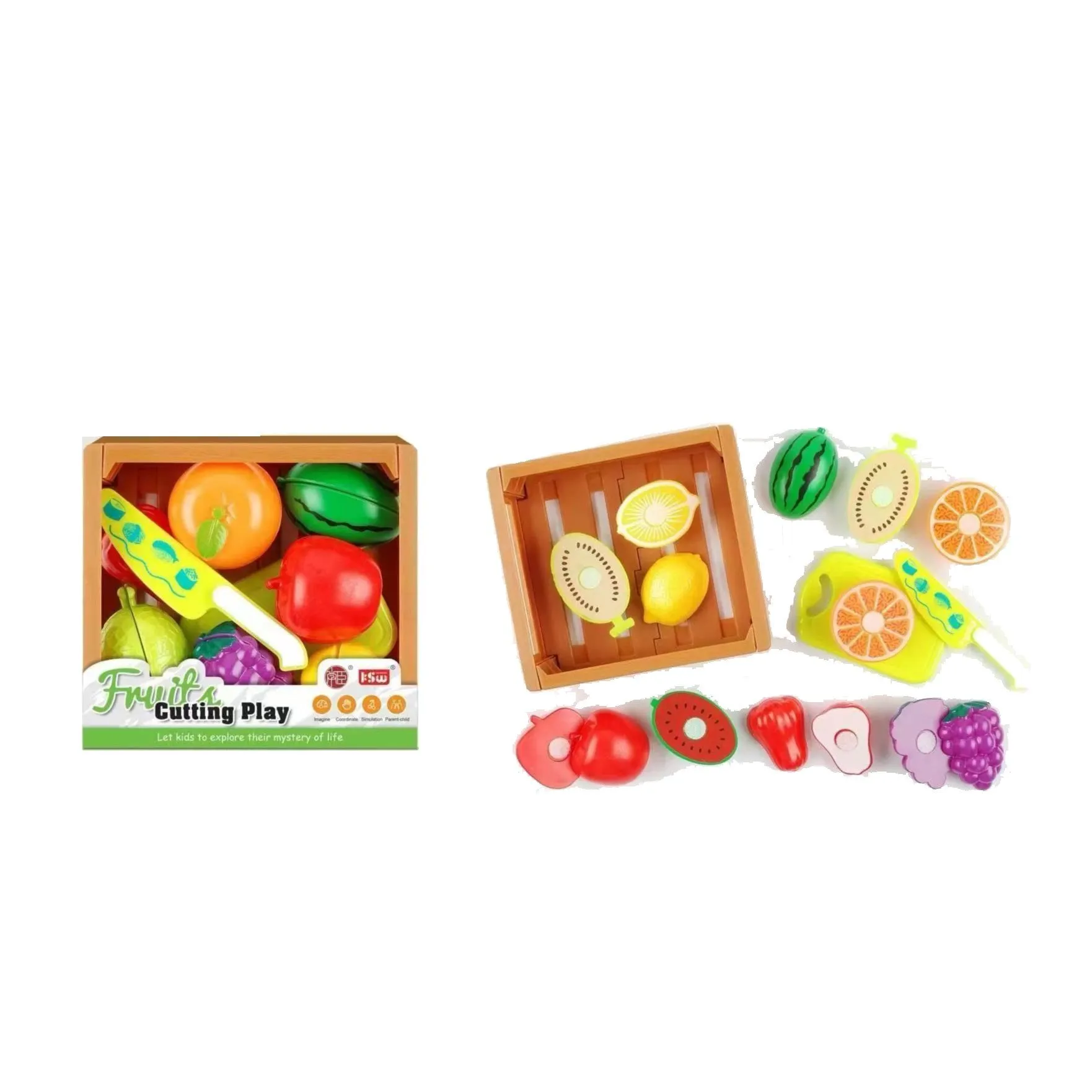 Набір гра-симуляція нарізання овочів