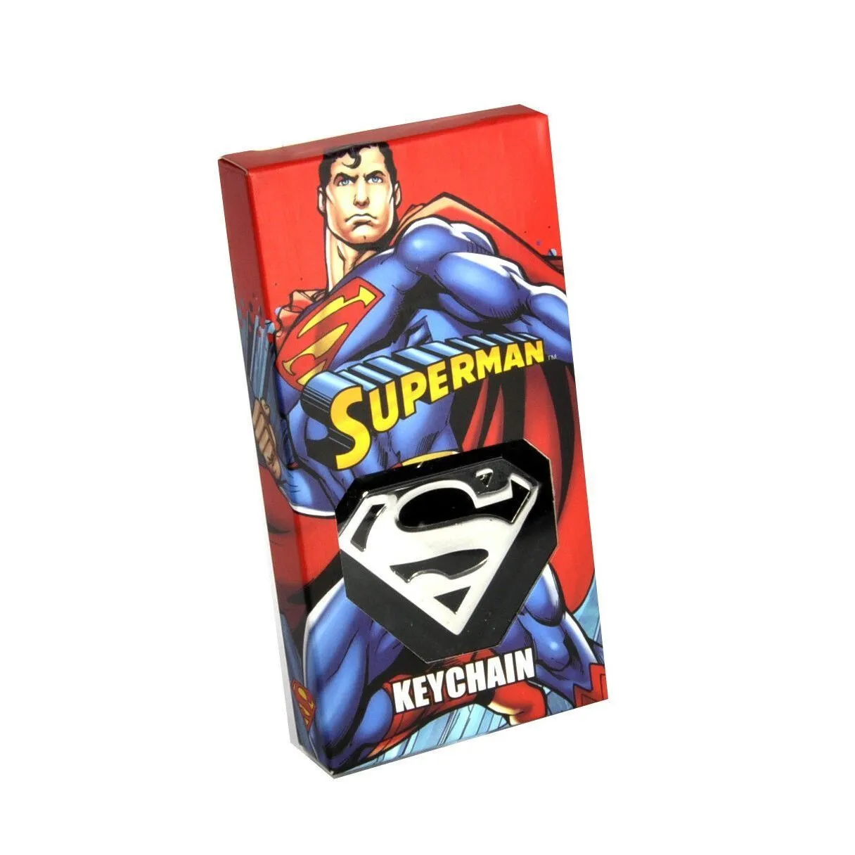 Брелок з логотипом з нержавіючої сталі Superman Noble collection