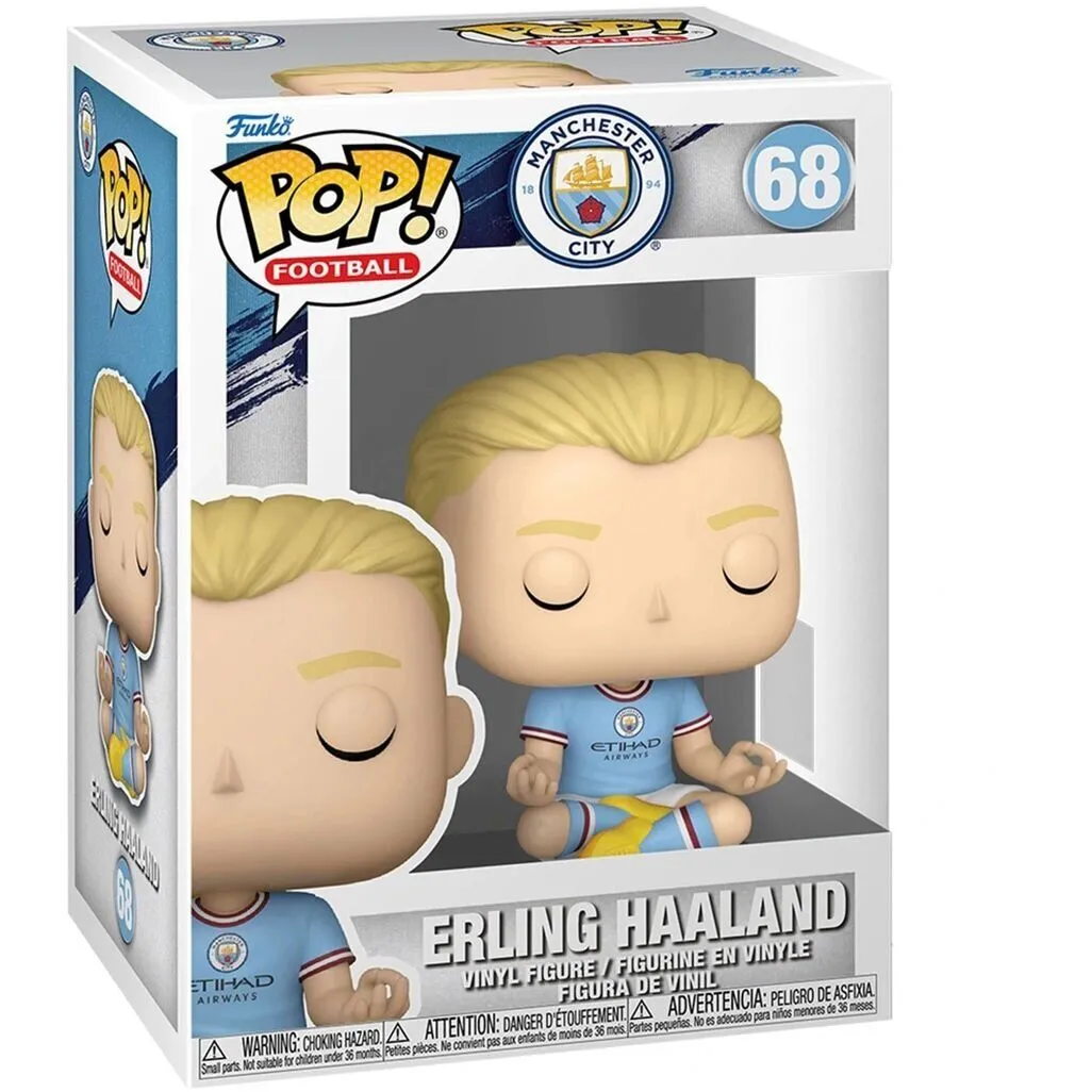 Ігрова фігурка FUNKO POP! серії "Футбол: Манчестер Сити" - ЕРЛІНГ ГОЛАНД