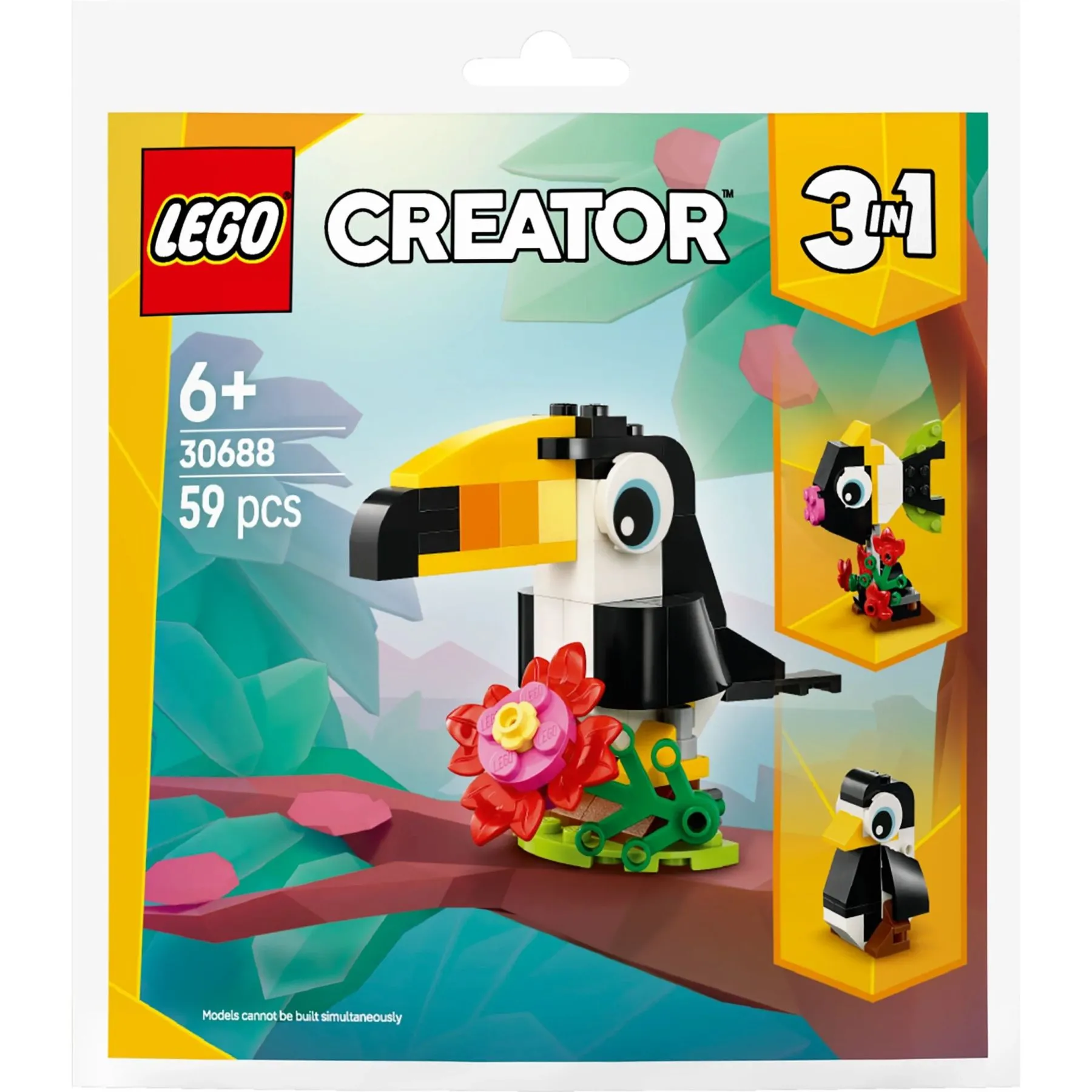 Конструктор Тропічний тукан LEGO Bags