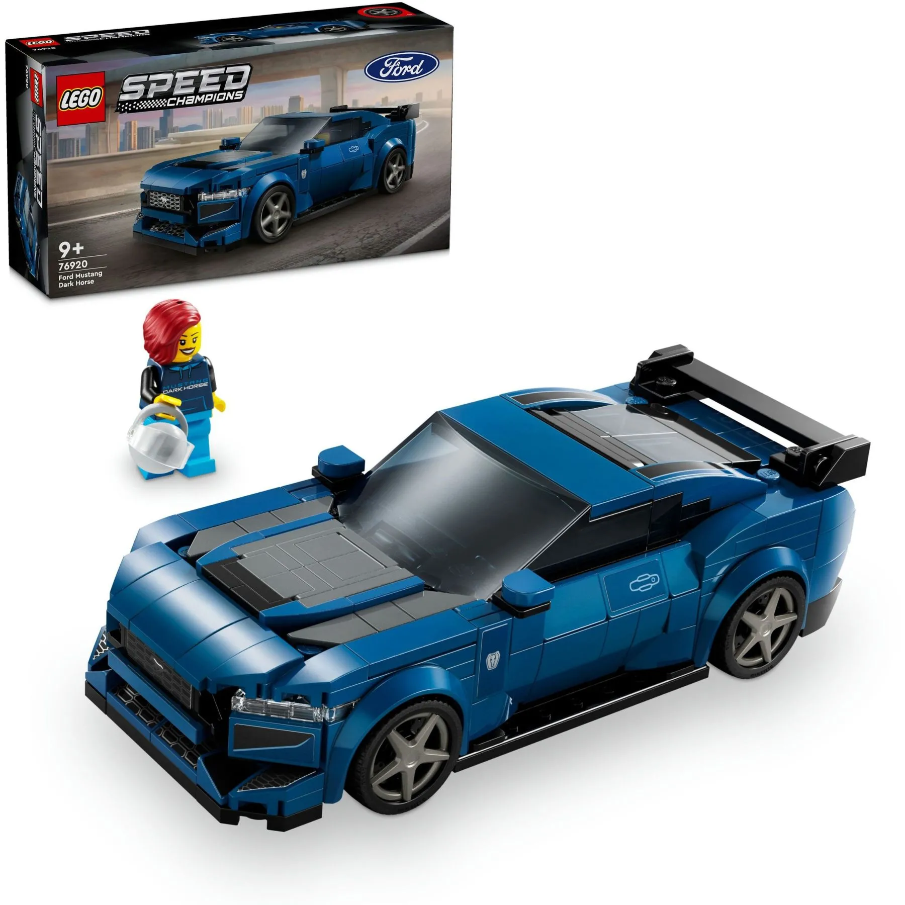 Конструктор Спортивний автомобіль Ford Mustang Dark Horse LEGO Speed Champions