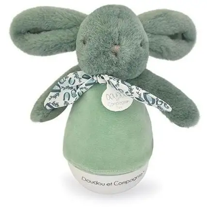 Музичний нічник зайчик Lapin, зелений, колекція SENSORIEL, арт. DC4198