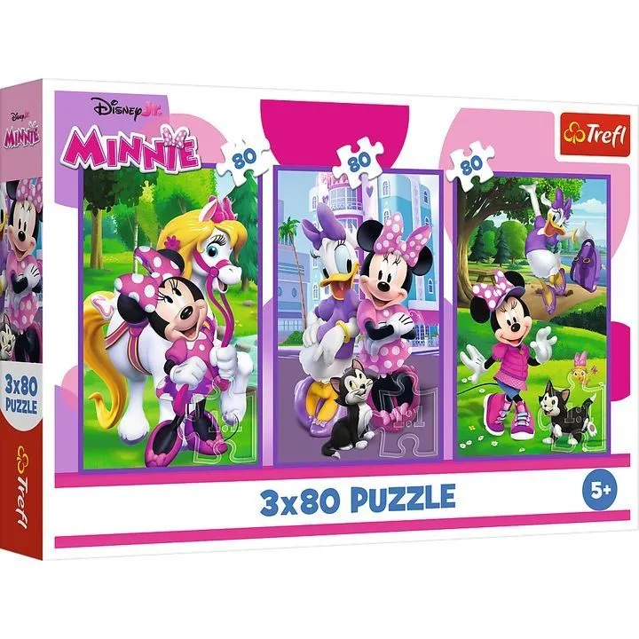 48897 Trefl Пазли "3x80" Mickey&amp;friends Мінні та друзі