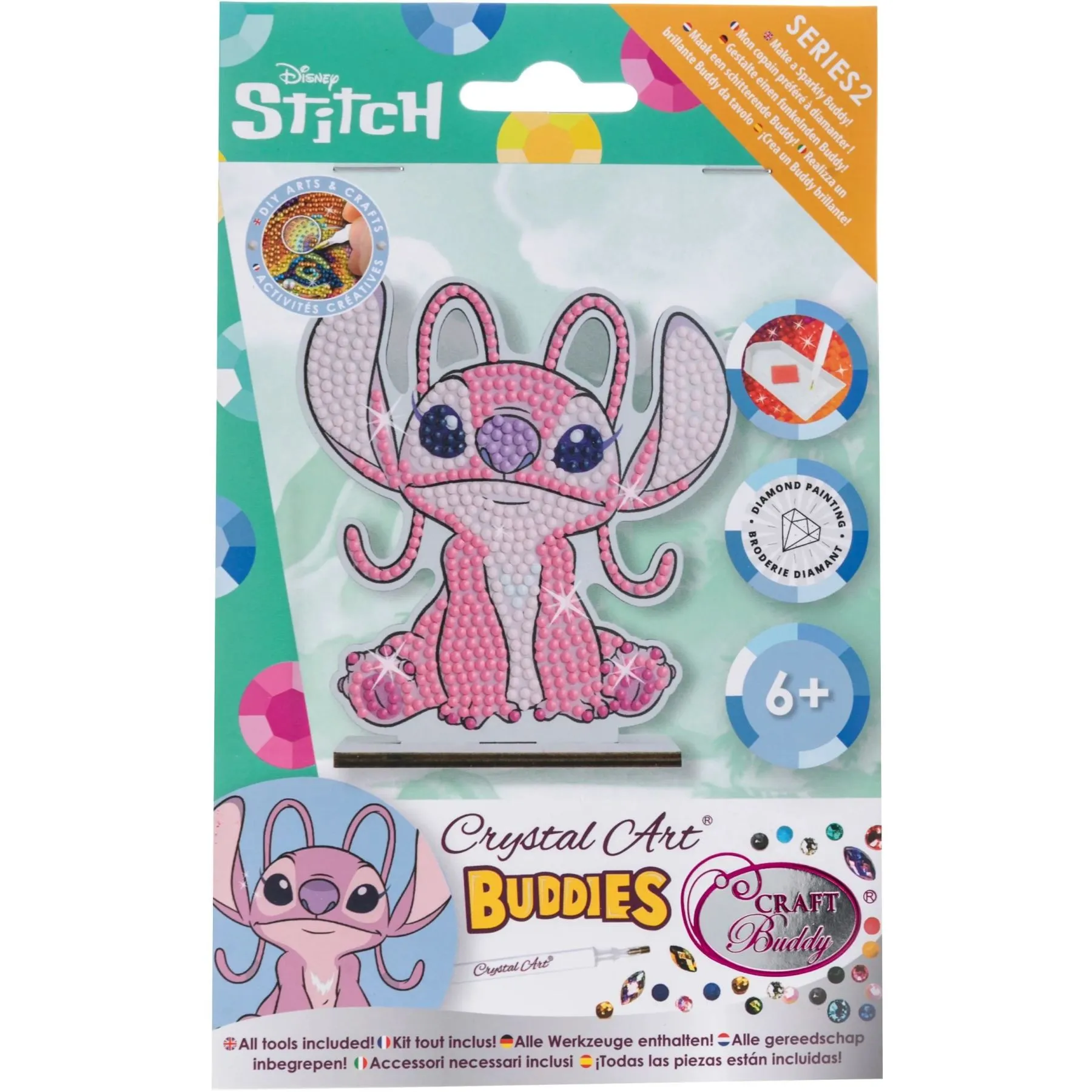 Набір для творчості Crystal Art &quot;Енджел Стіч&quot;