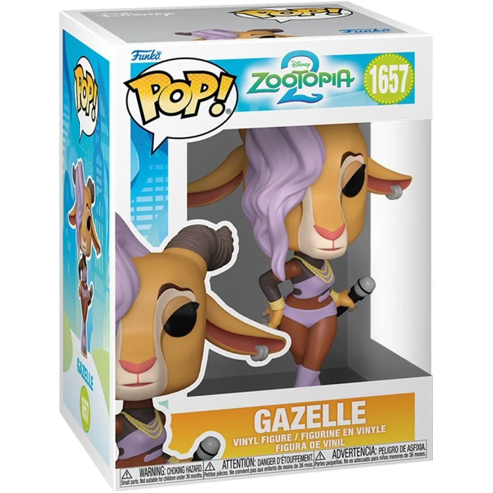 Ігрова фігурка FUNKO POP! серії "Зоотрополіс 2" - ГАЗЕЛЬ