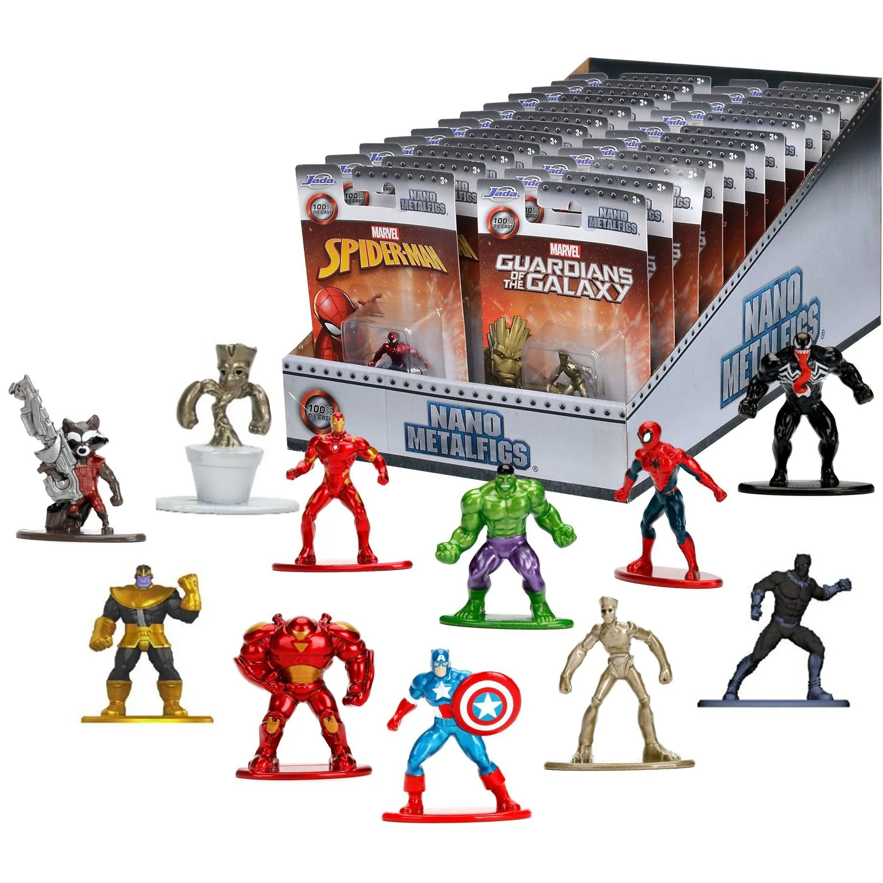 Фігурка металева колекційна &quot;Герої коміксів&quot; серії &quot;Марвел&quot; висота 4 см, 3+