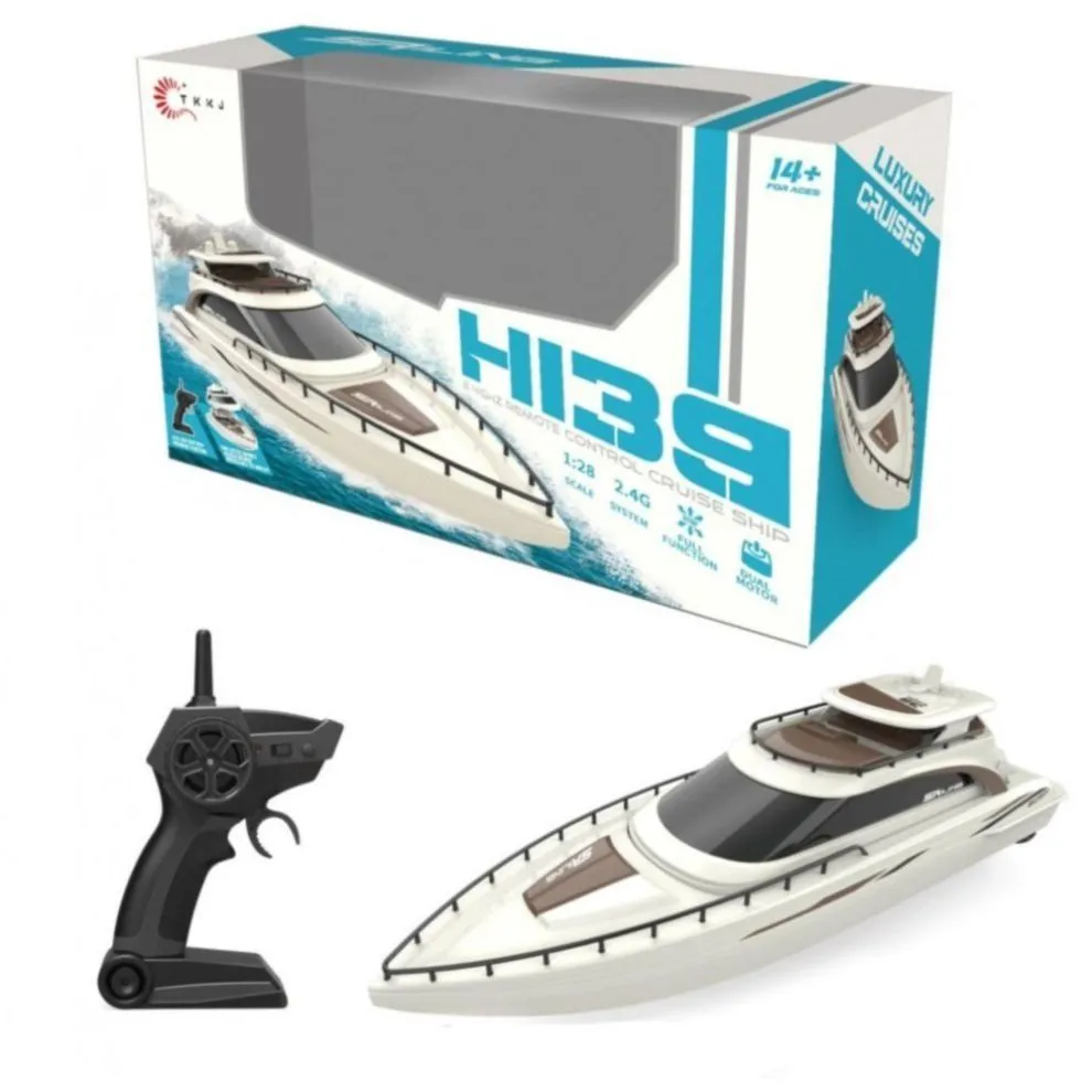 Іграшковий високошвидкісний катер із подвійним мотором на дистанційному керуванні 2.4G