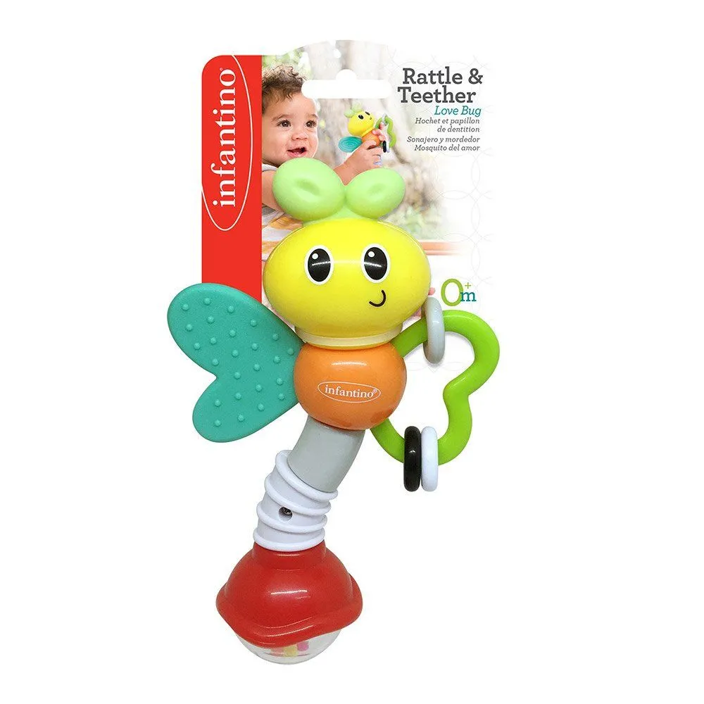 INFANTINO Брязкальце з прорізувачем &quot;Міс Баг&quot;, 304890I