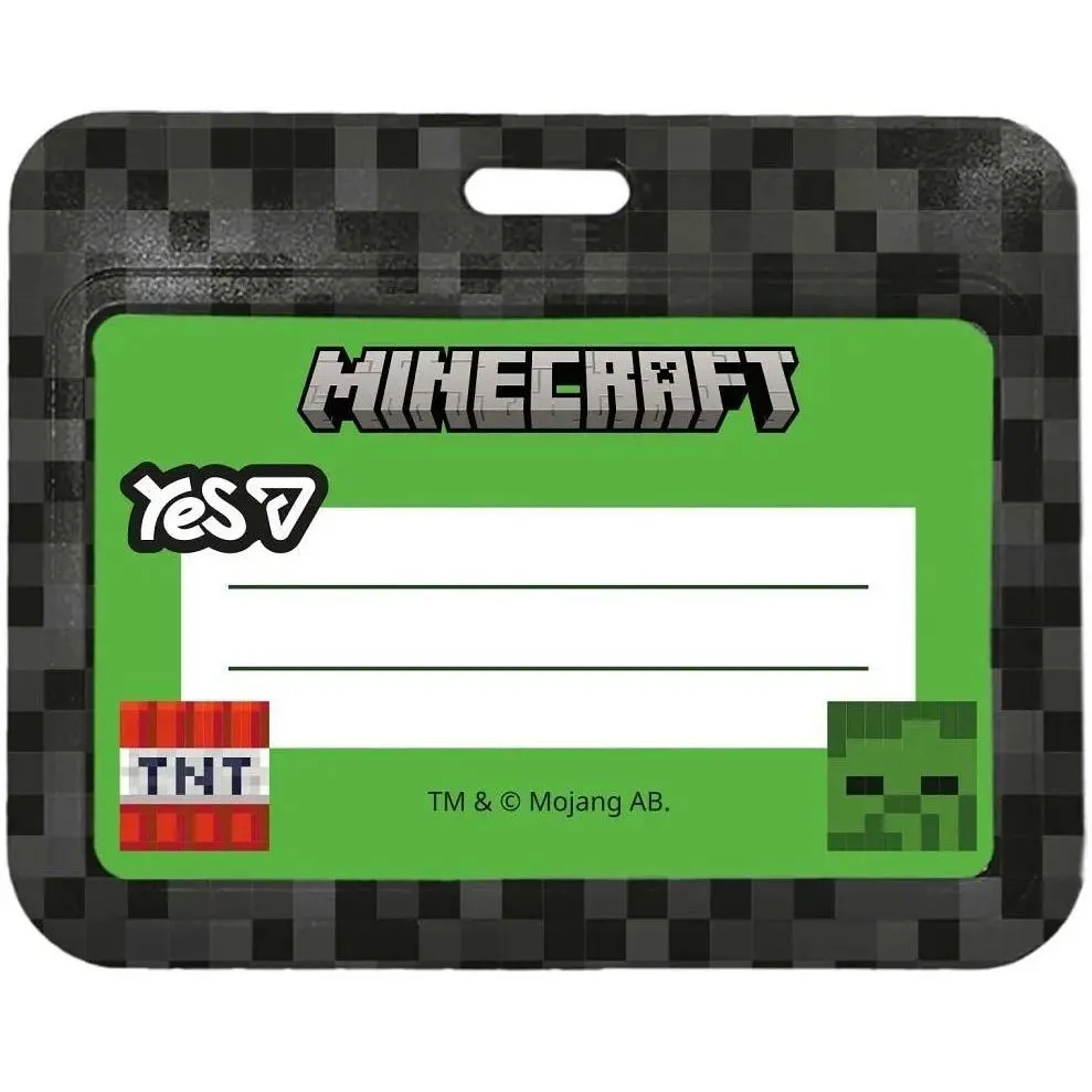 Бейдж без стрічки горизонтальний Yes "Minecraft Heroes" слайдер