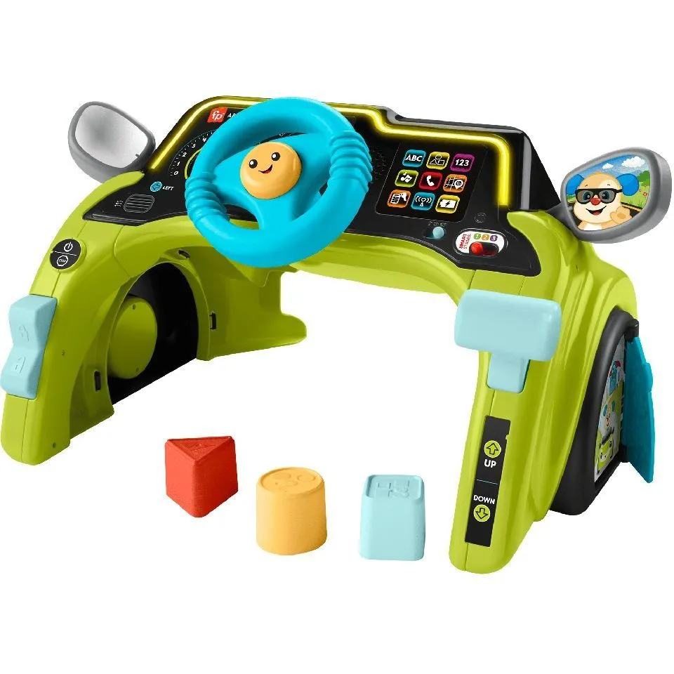 Інтерактивне кермо &quot;Маленький водій&quot; з технологією Smart Stages Fisher-Price