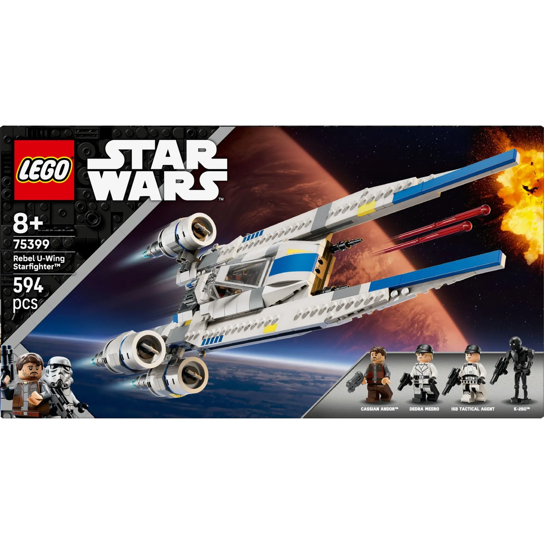 Конструктор Повстанський винищувач U-Wing LEGO Star Wars