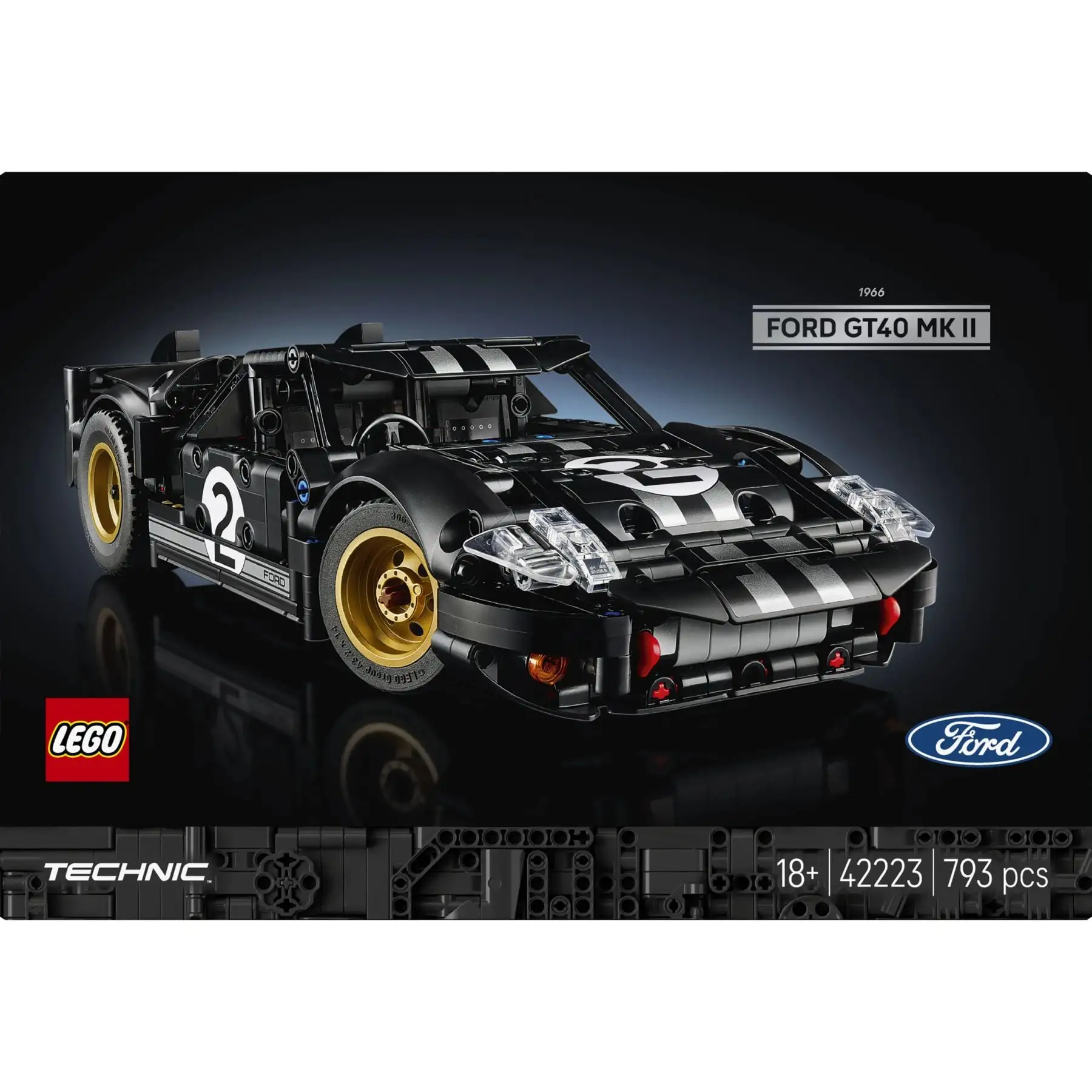 Конструктор Автомобіль для перегонів Ford GT40 MKII 1966 року