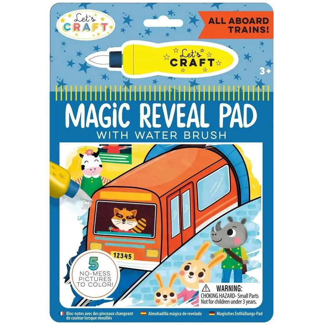 Водні розмальовки &quot;Магічні перетворення&quot; Залізниця