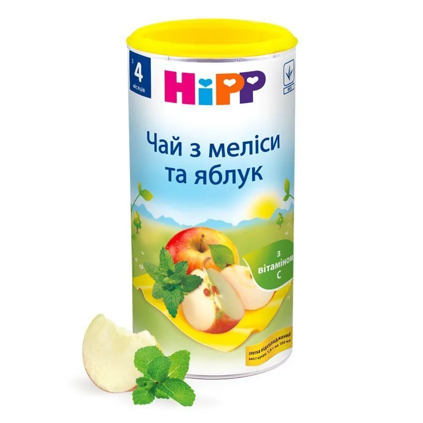 Сухий швидкорозчинний напій &quot;Чай з меліси та яблук&quot; HIPP