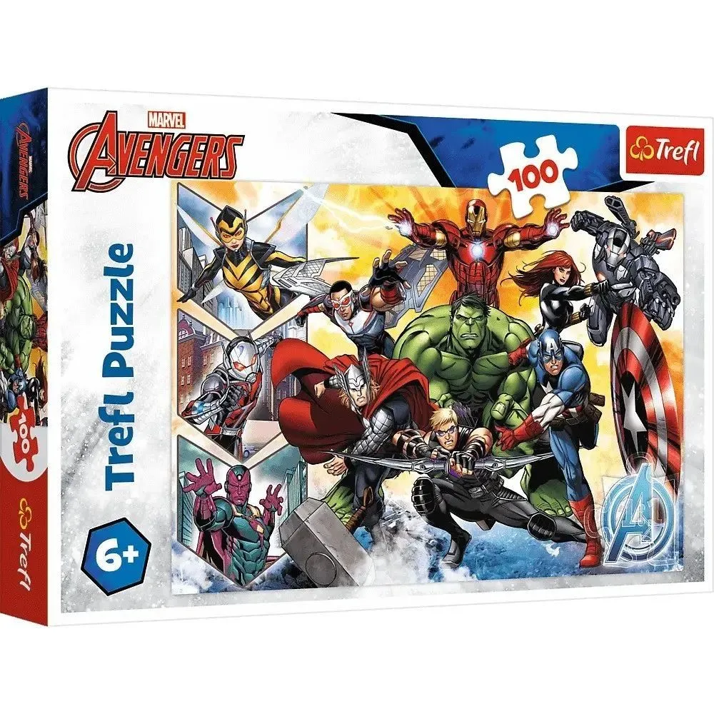 64312 Trefl Пазли "100" The Avengers Сила Месників