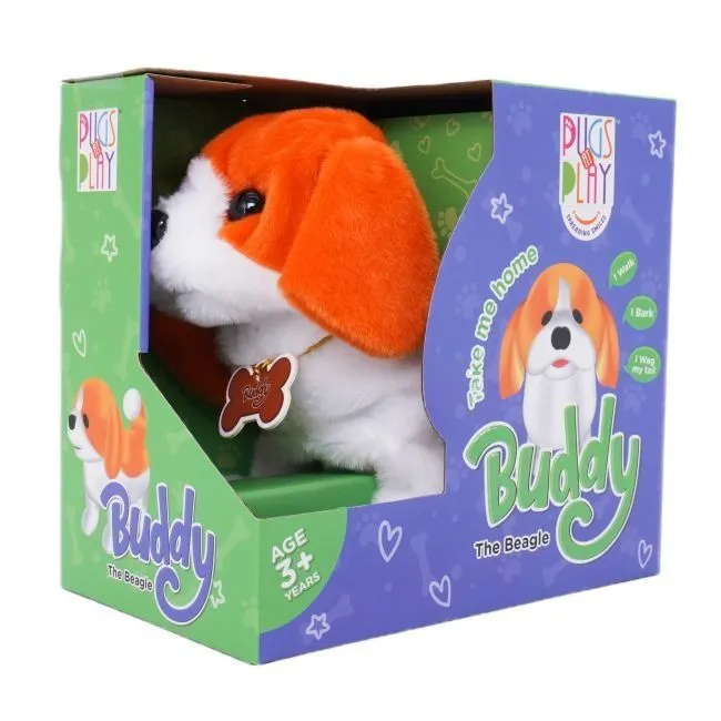 Pugs at Play Інтерактивна Іграшка Бігль &quot;BUDDY&quot;