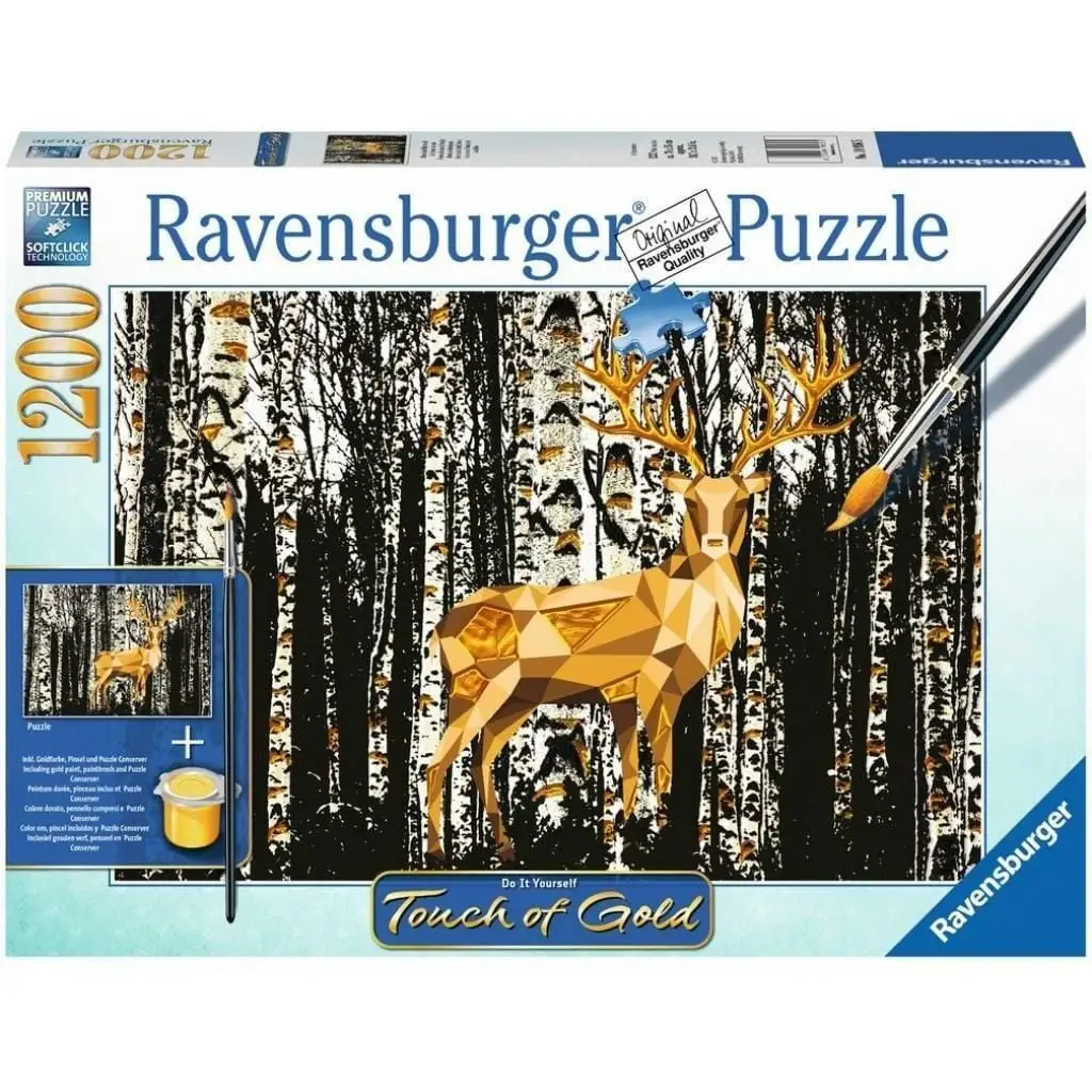 Пазл Ravensburger Олень в березовом лесу 1200 элементов