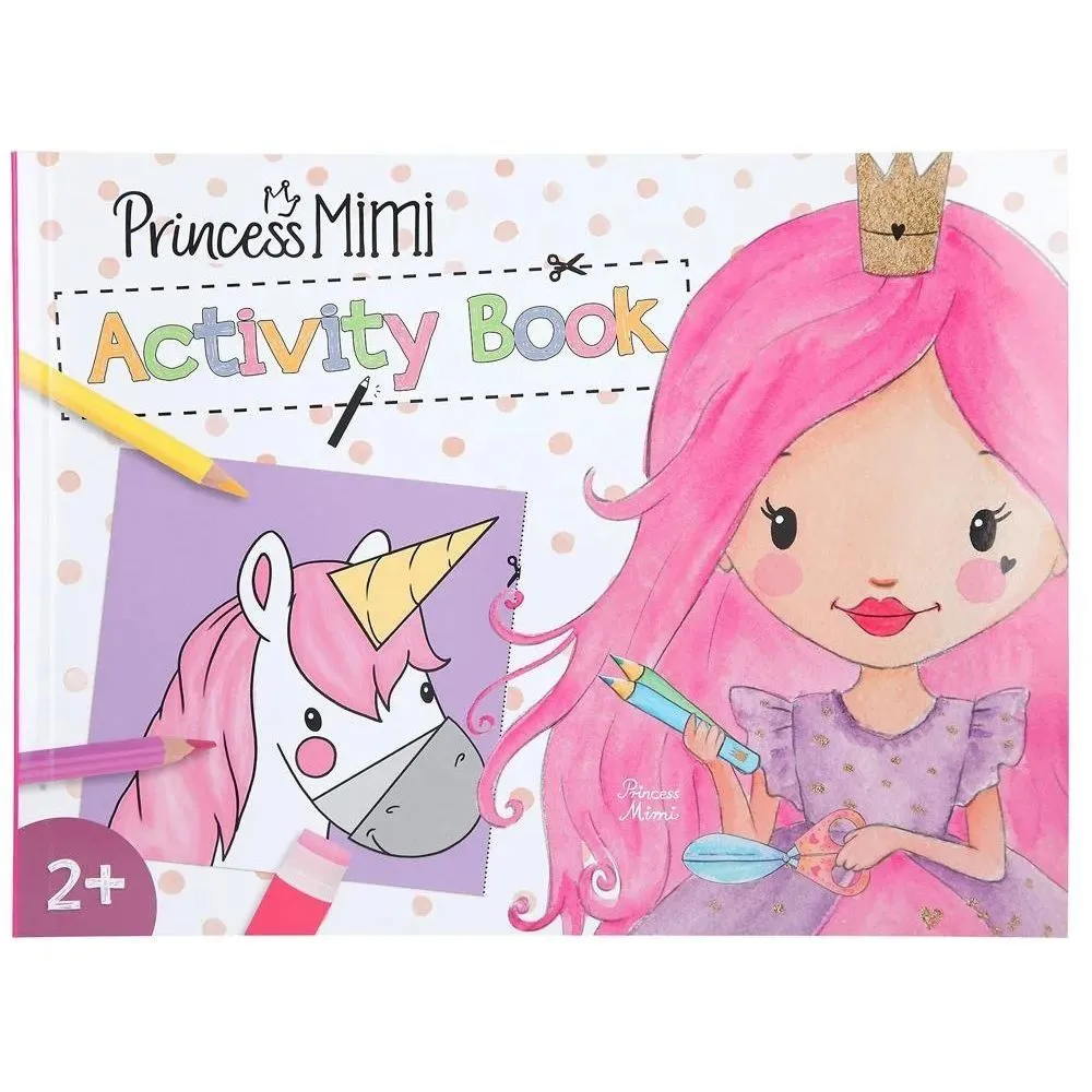 Princess Mimi Альбом для розфарбовування та виробів з паперу, 0412013
