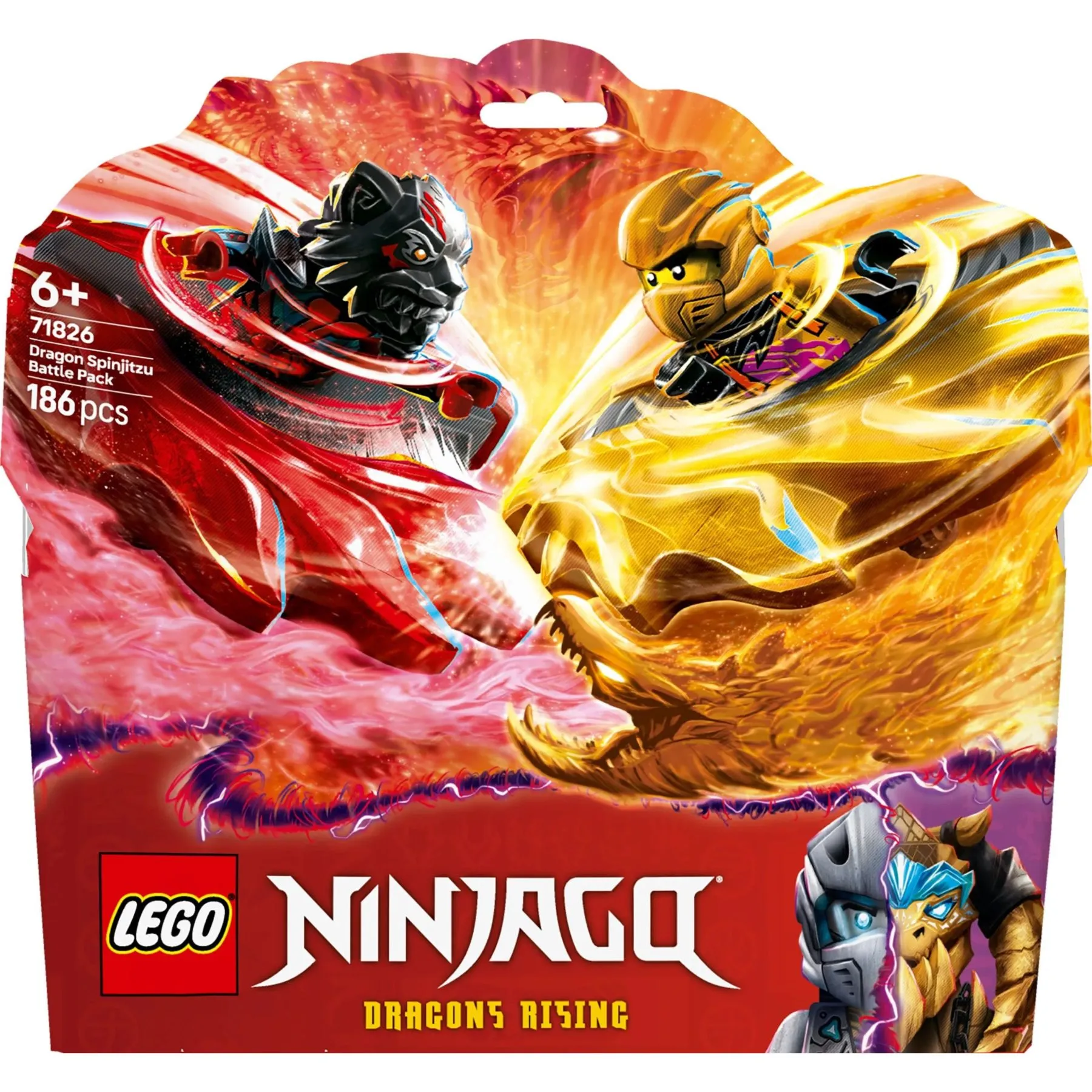 Конструктор Бойовий набір дракона Спін-джитсу LEGO NINJAGO