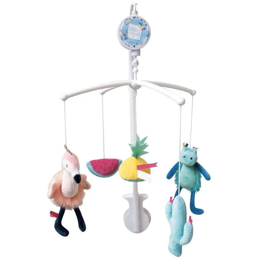 Музичне мобіле для ліжечка колекція TROPICOOL, у коробці D-40см DouDou