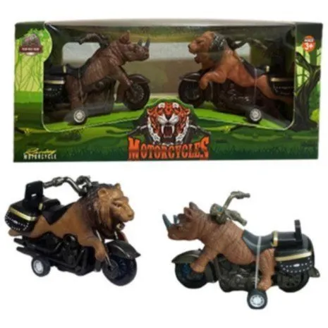 Іграшка мотоцикл-тварина, інерційний арт.853B