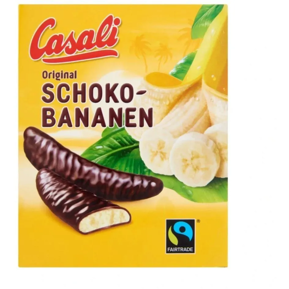 Суфле в шоколаді Casali Chocolate Bananas  банан 150г. 10 шт/ящ