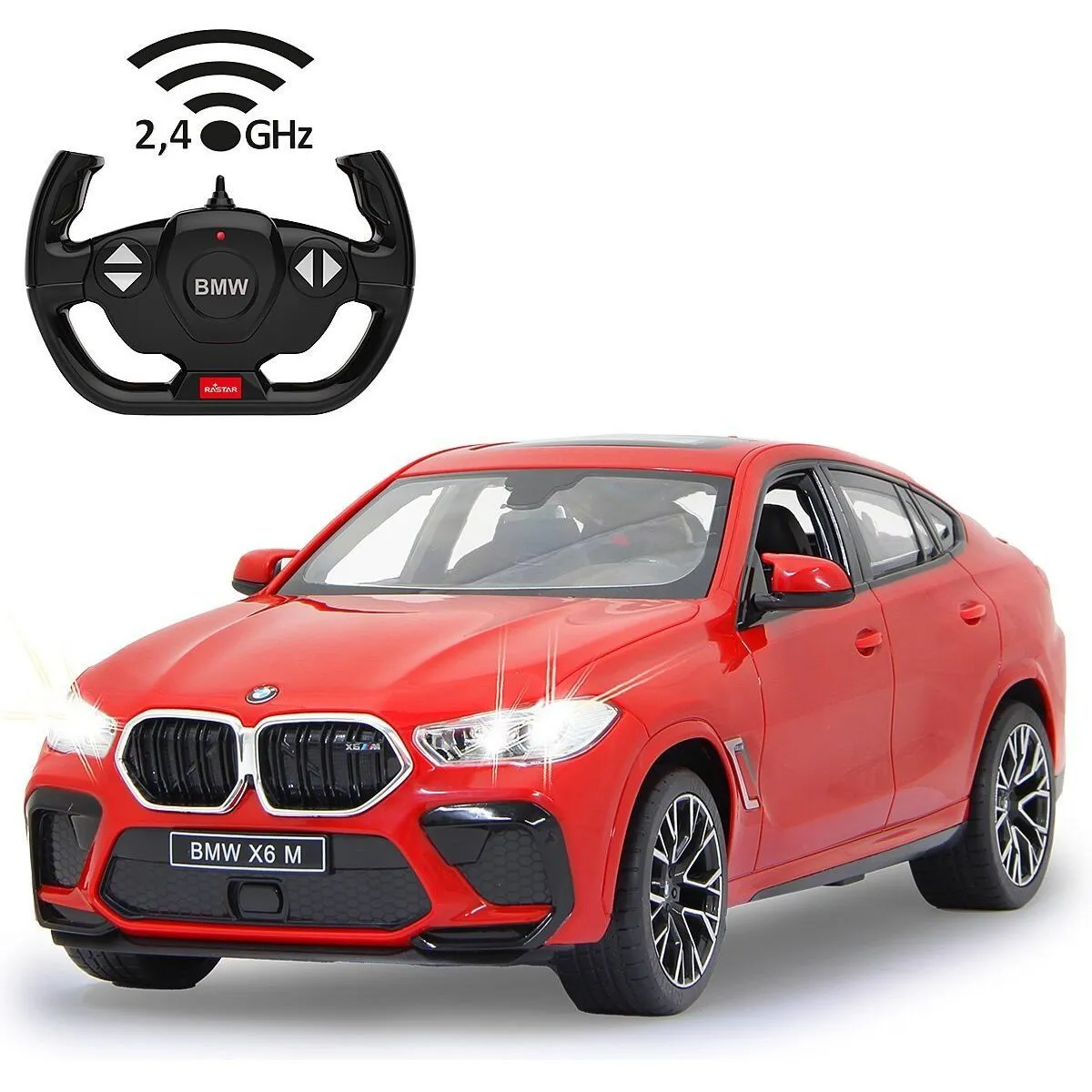 Автомобіль на р/кBMW X6 M 1:16, червоний, 2.4МГц