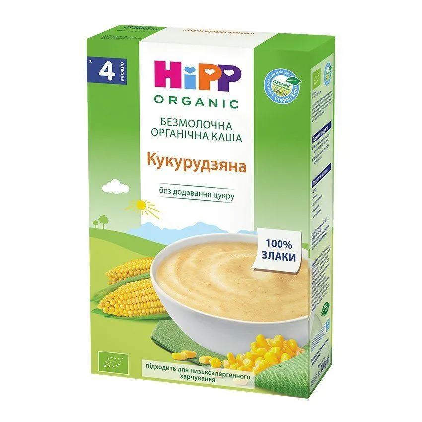 Безмолочна органічна каша &quot;Кукурудзяна&quot; HiPP
